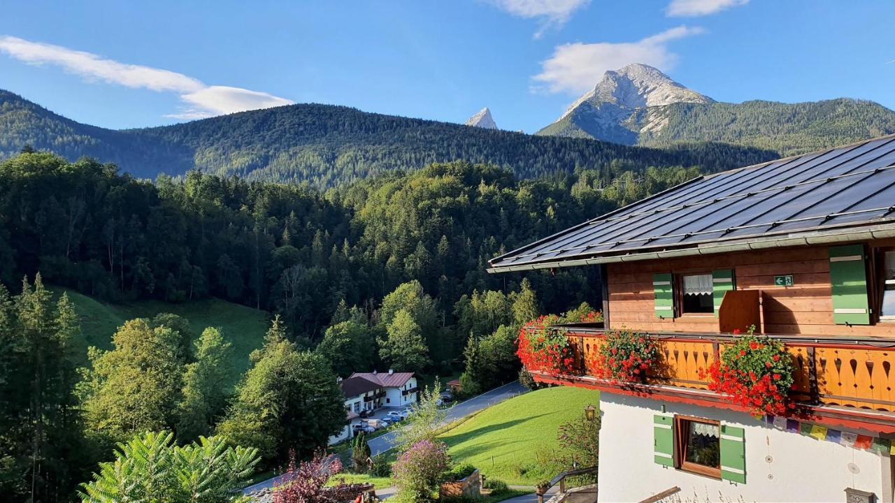 Alpenferienwohnungen Wiesenlehen Berchtesgaden Exterior foto