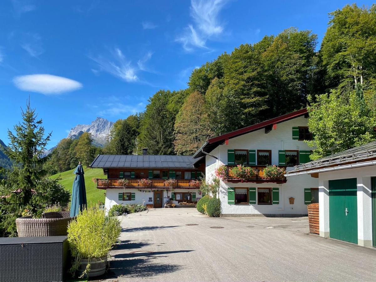 Alpenferienwohnungen Wiesenlehen Berchtesgaden Exterior foto