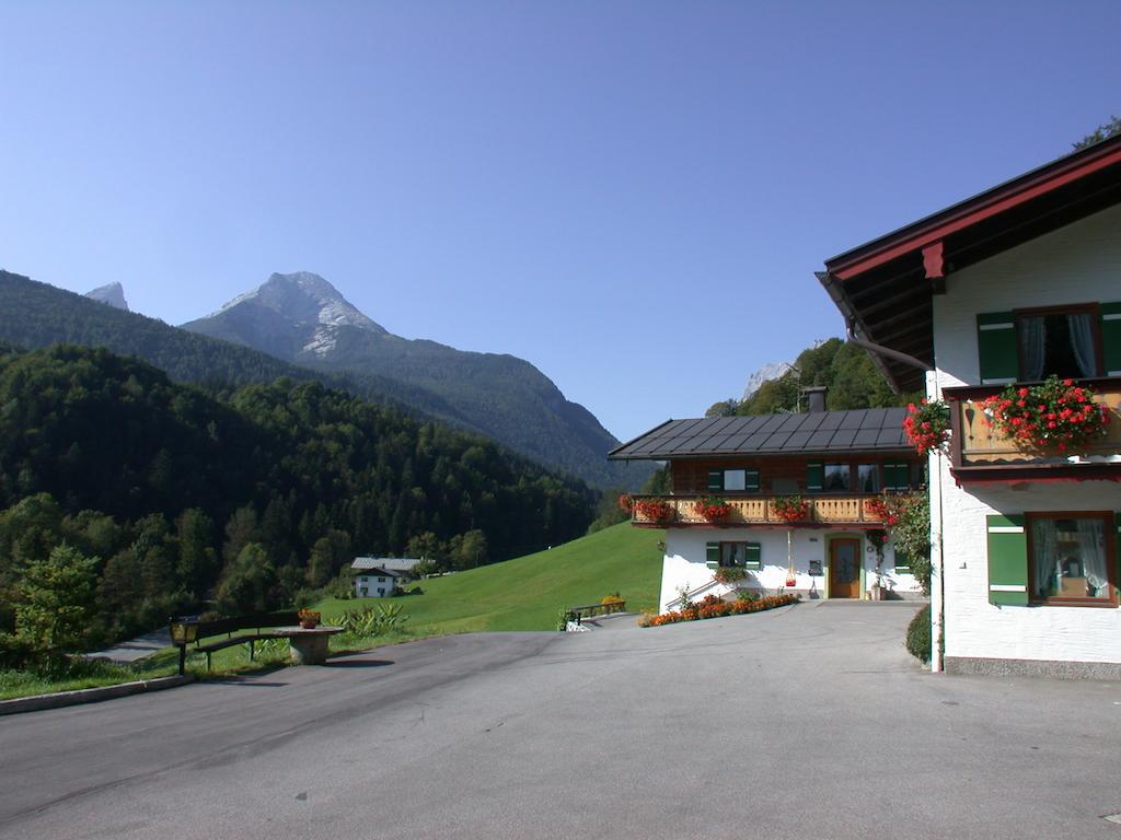 Alpenferienwohnungen Wiesenlehen Berchtesgaden Exterior foto