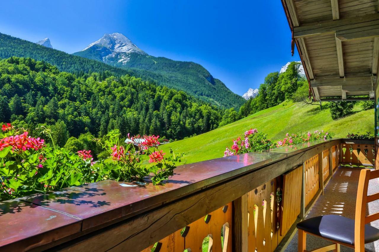 Alpenferienwohnungen Wiesenlehen Berchtesgaden Exterior foto
