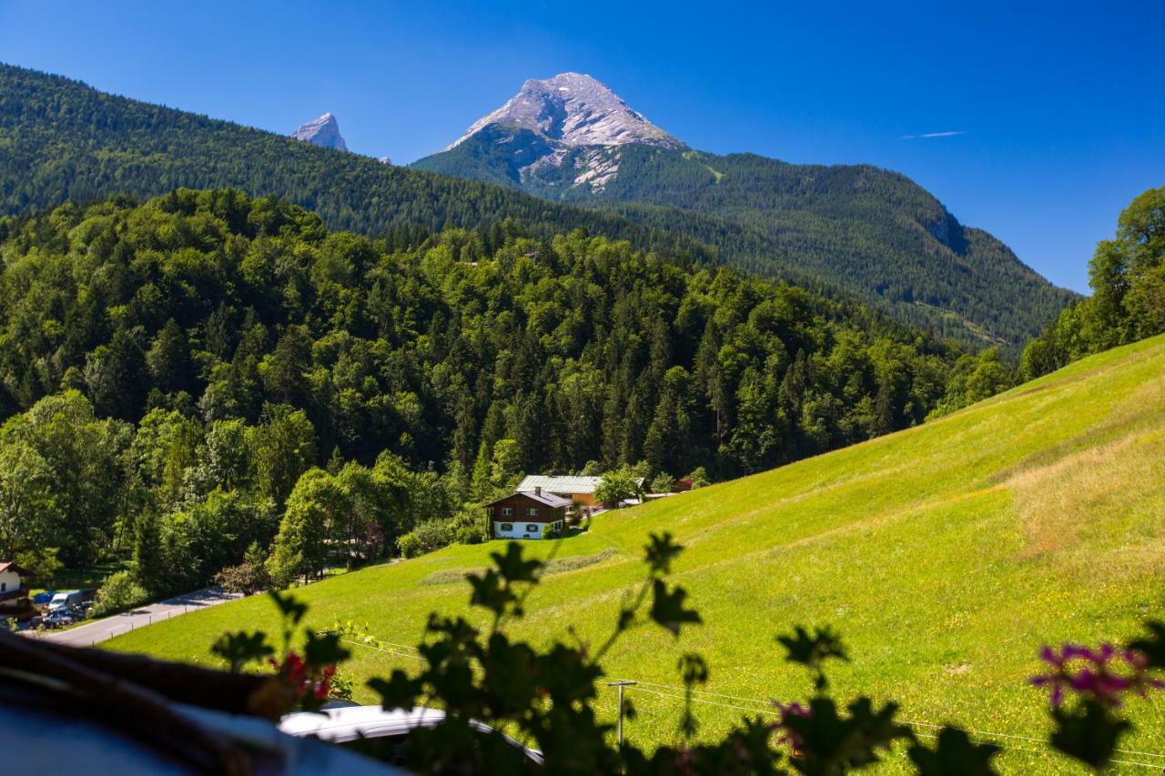 Alpenferienwohnungen Wiesenlehen Berchtesgaden Exterior foto
